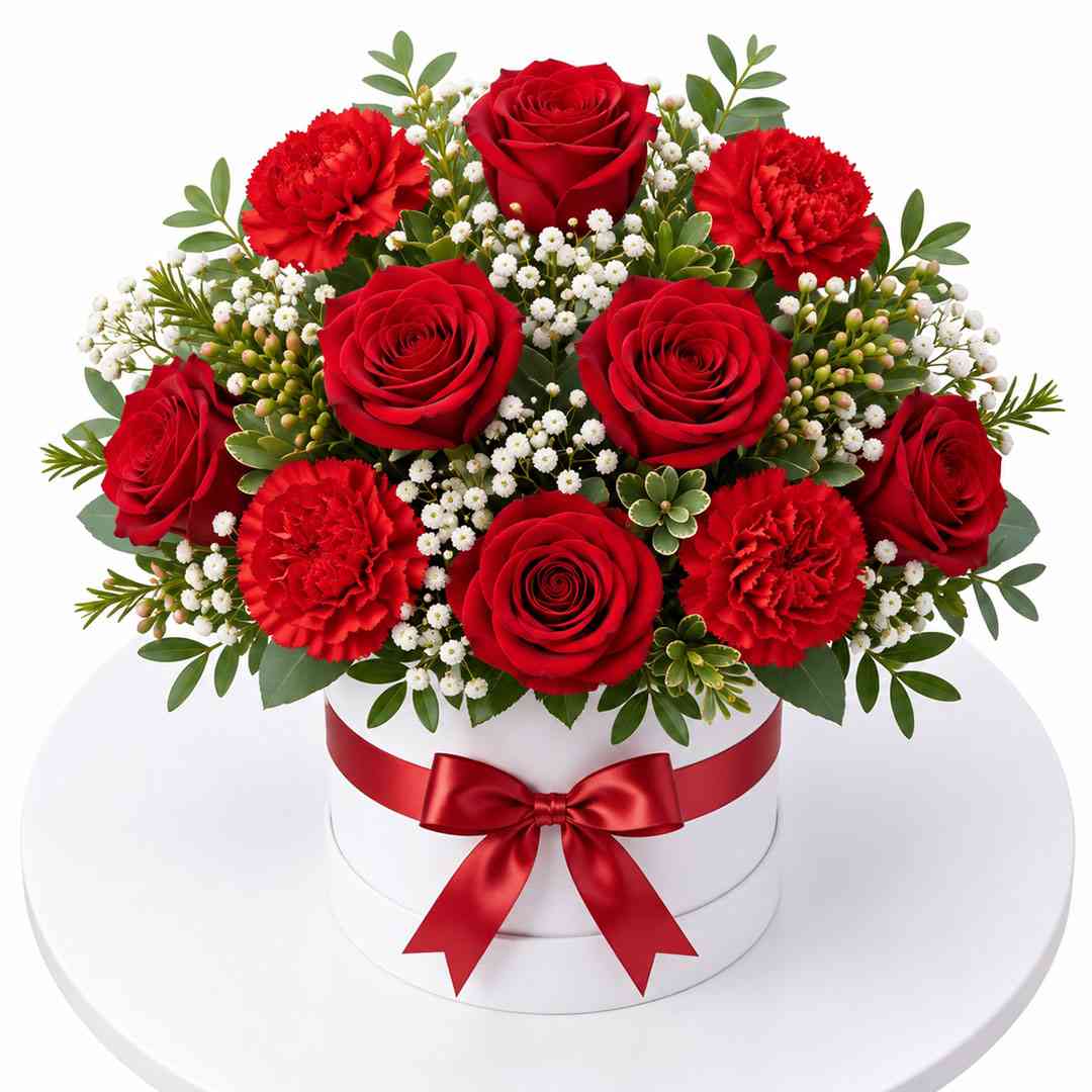 Scarlet Hatbox